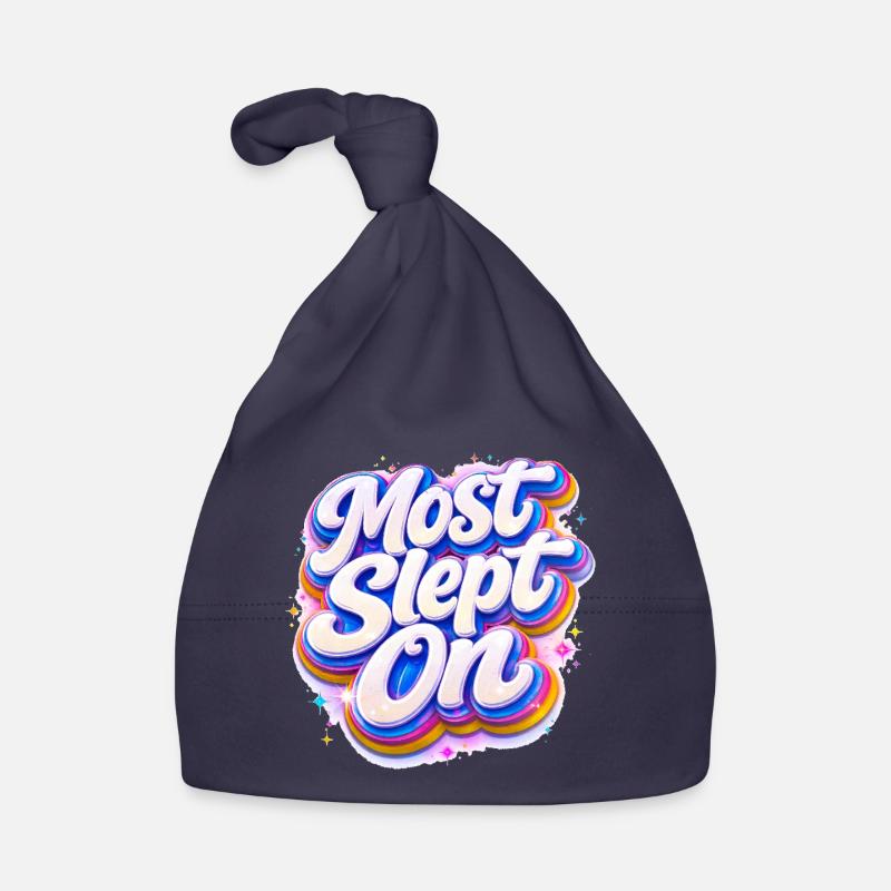 Most Sleep On Retro Neon 3D Organic Baby Cap