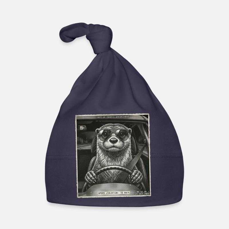 Otter Flashed Bonnet bio Bébé
