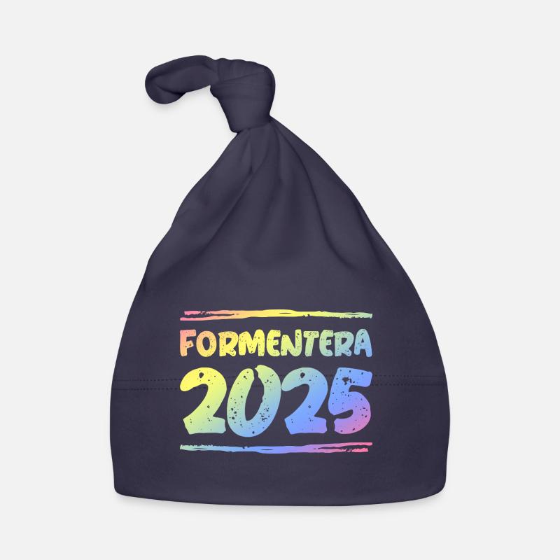 Formentera 2025 Multicoloured Organic Baby Cap
