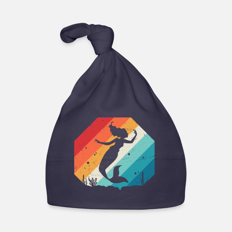 mermaid Organic Baby Cap