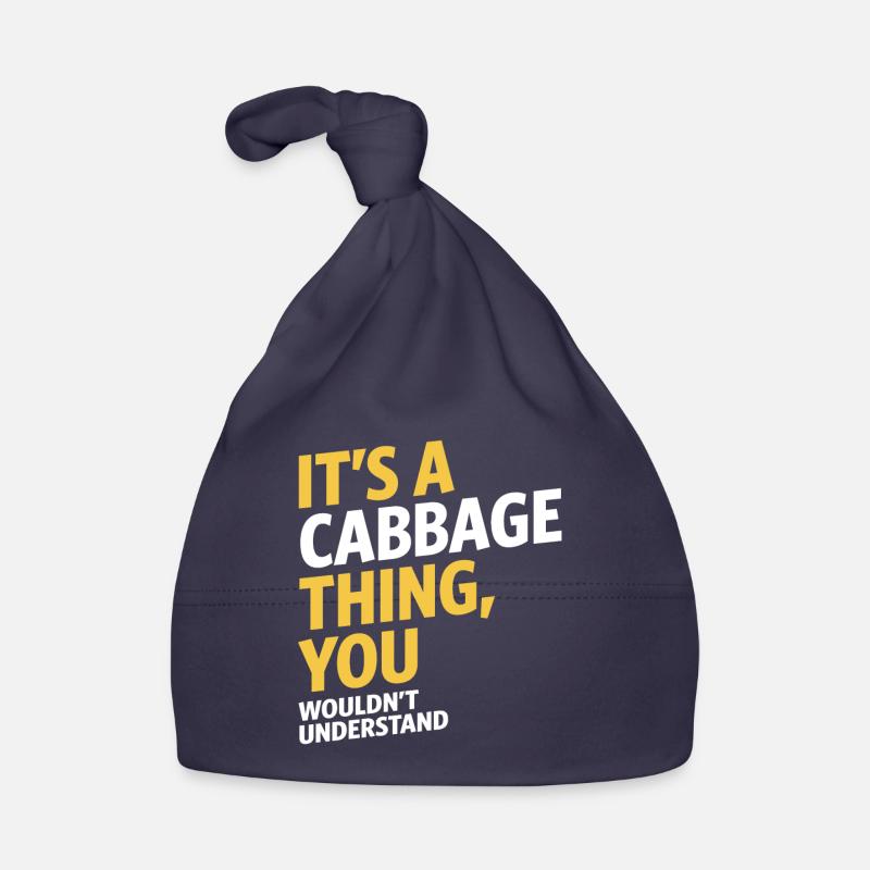 Cabbage Thing Organic Baby Cap