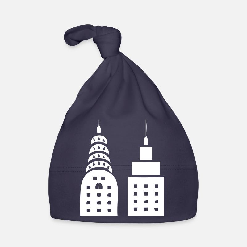 Skyscraper skyscraper skyscrapers Organic Baby Cap