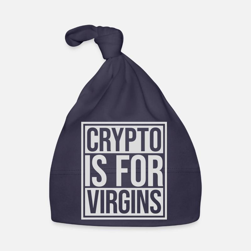 crypto is for virgins Baby Bio-Mütze