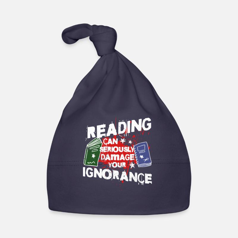 Read Reading Can Seriously Damage Your Ignorance Organic Baby Cap