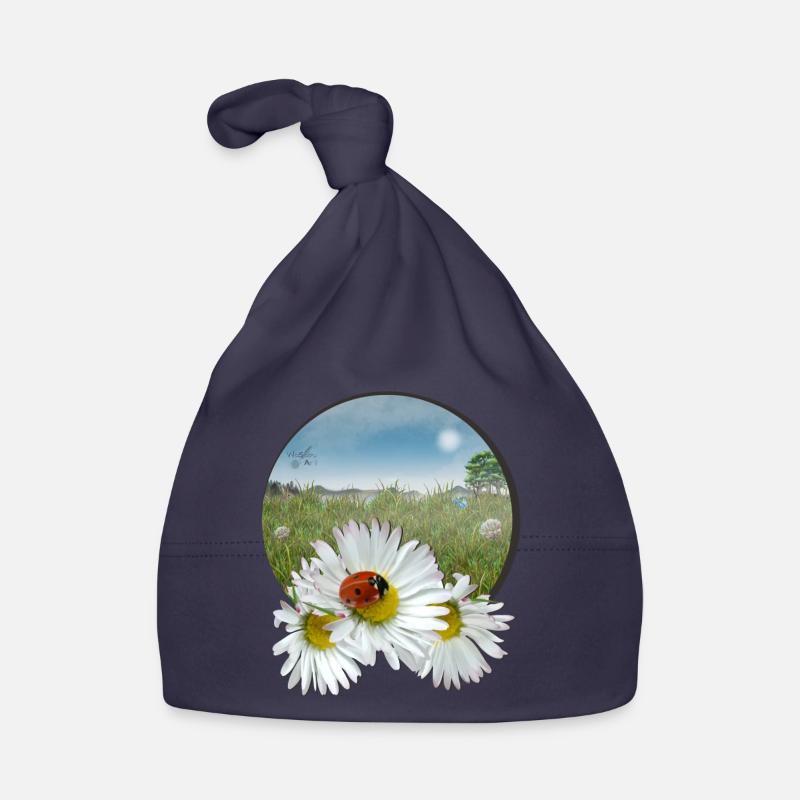 Sommerwiese Baby Bio-Mütze