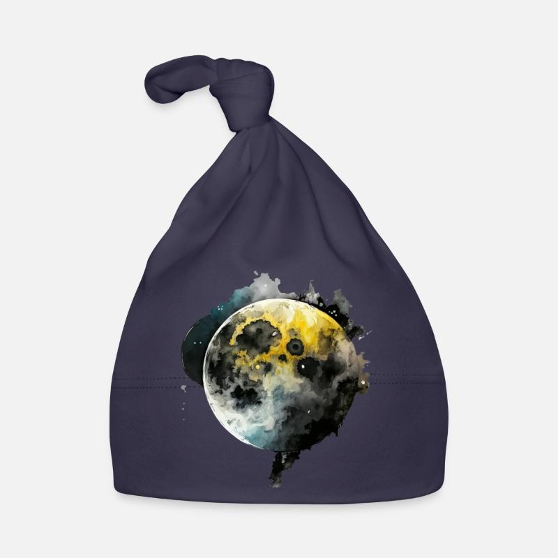 Gradient harmonique lunaire Bonnet bio Bébé
