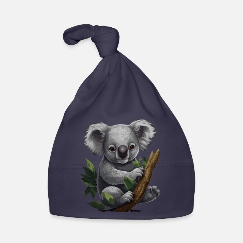 Koala Cute Koala Bear Organic Baby Cap
