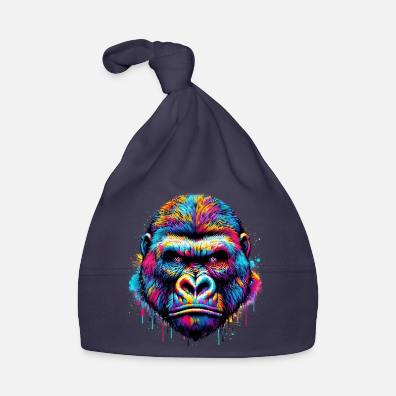 Gorilla Baby Bio-Mütze