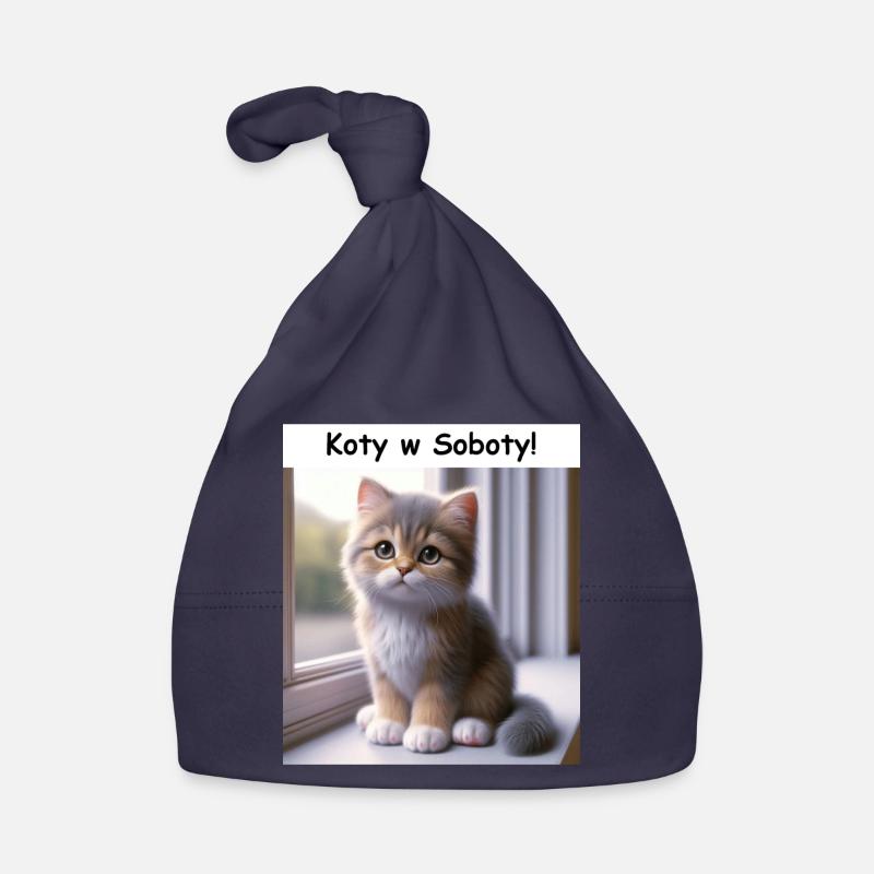 kitty Organic Baby Cap