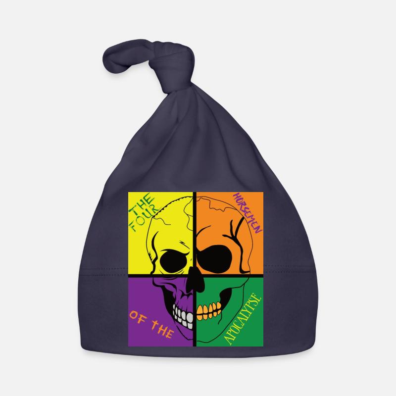 Schädel der Apocalypse Baby Bio-Mütze