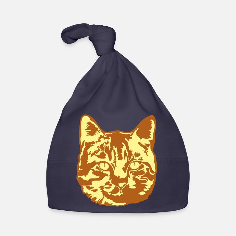Cat Realistic Pet Cute Cute Kitten Organic Baby Cap