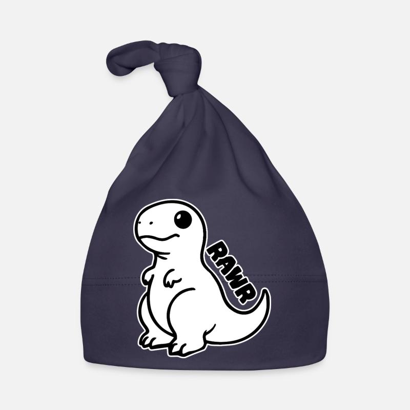 Dinosaure mignon - T-rex Rawr Design Bonnet bio Bébé