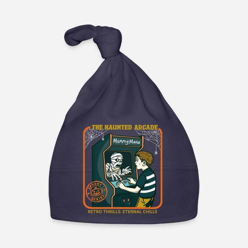 The Haunted Arcade Organic Baby Cap