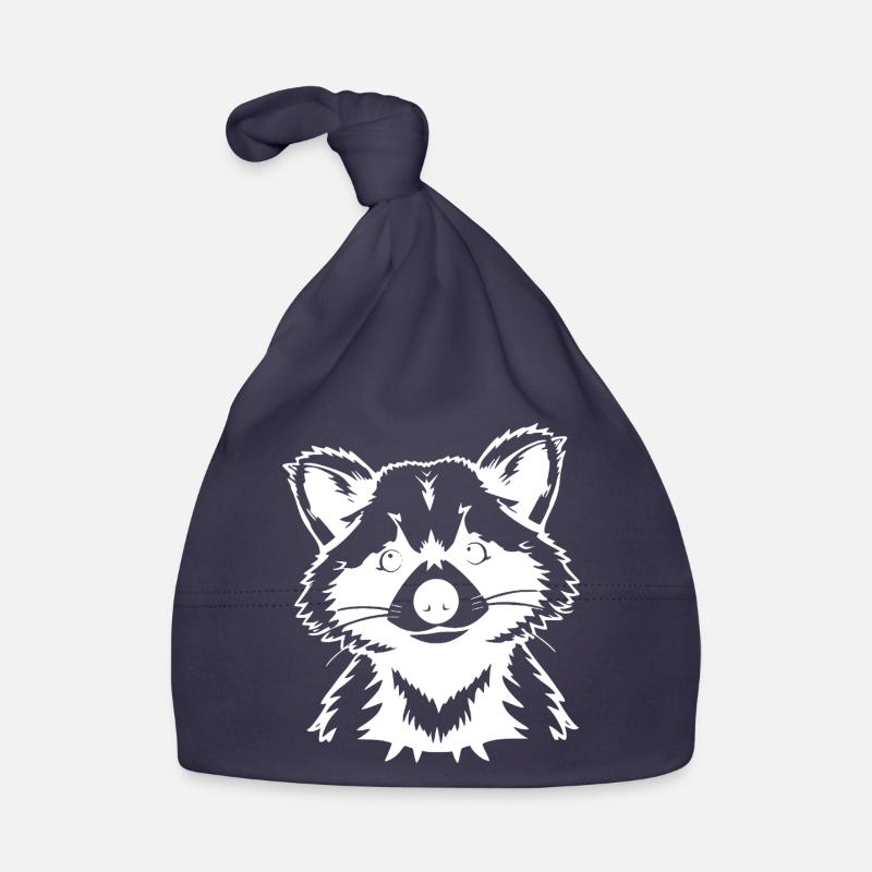 Raton laveur Bonnet bio Bébé