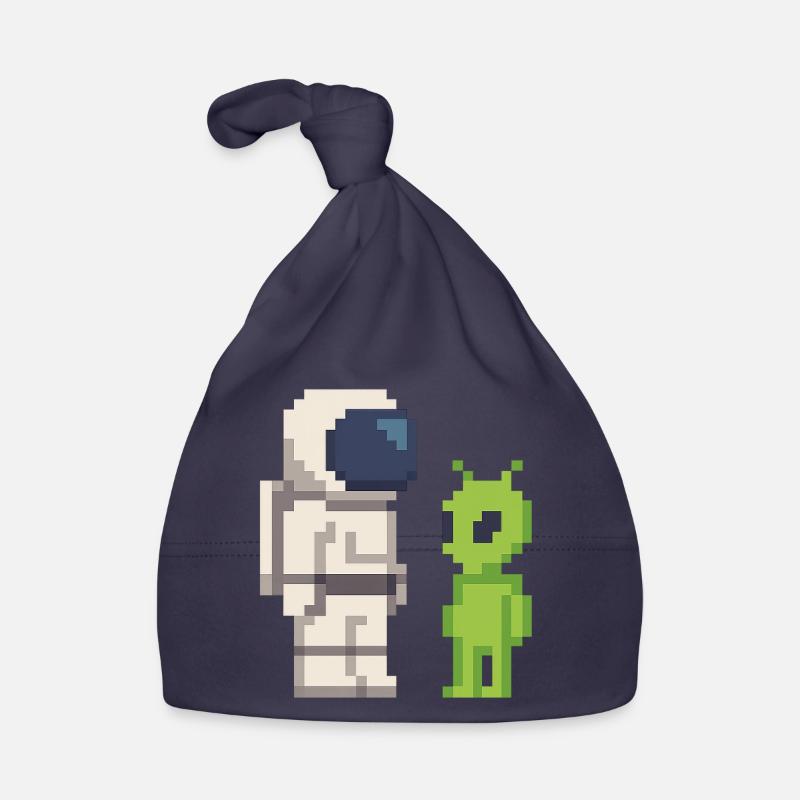 Pixel Astronaut rencontre Alien Bonnet bio Bébé