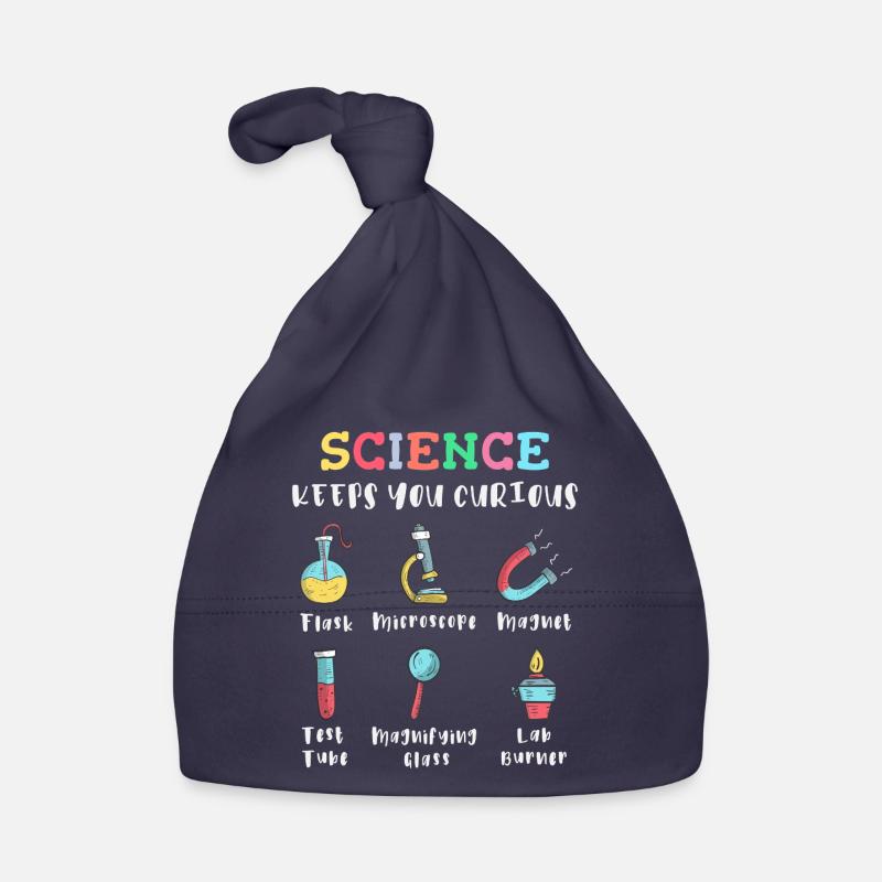 La science suscite la curiosité Bonnet bio Bébé