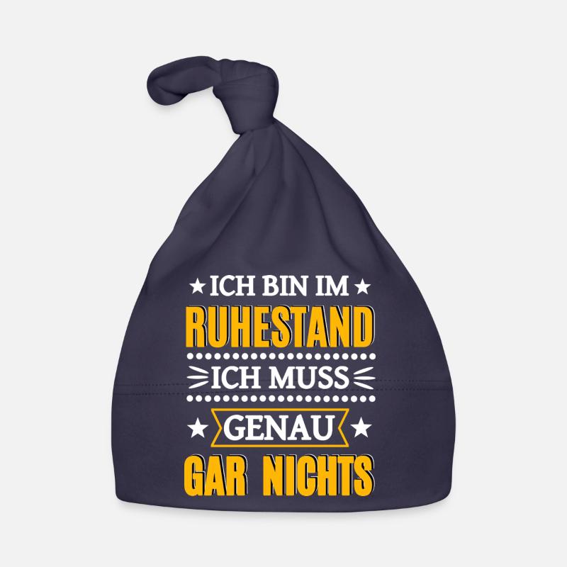 Retraité Retraité Bonnet bio Bébé