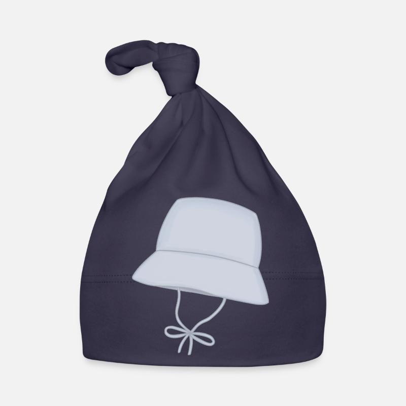 Chapeau à seau pastel avec sangle de menton Bonnet bio Bébé