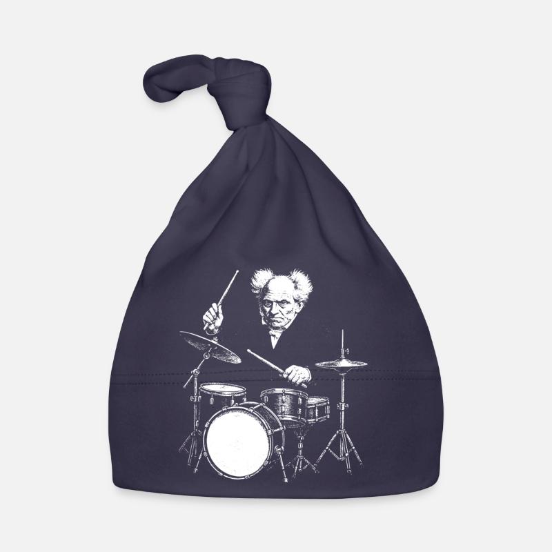 Schopenhauer Batteur Burst Silhouette Bonnet bio Bébé