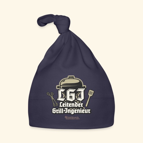 Grill T-Shirt Spruch LGI Leitender Ingenieur - Baby Mütze