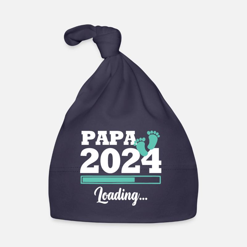 Papa 2024 loading Bonnet bio Bébé