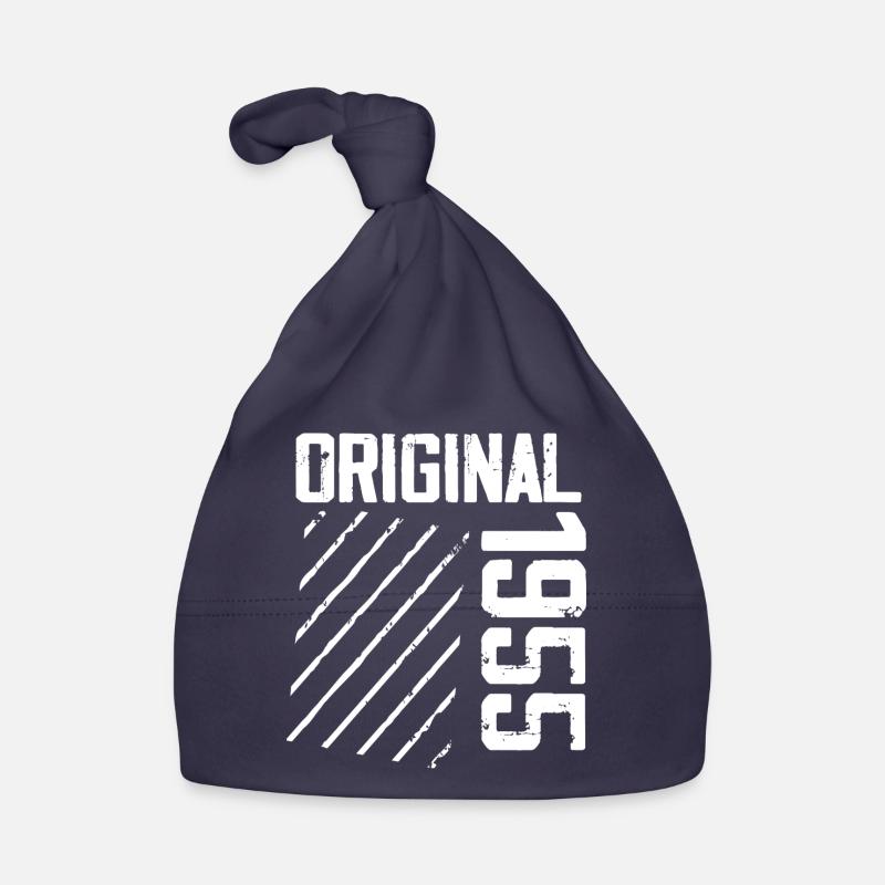Original 1955 69e Anniversaire Cadeau Retro Bonnet bio Bébé