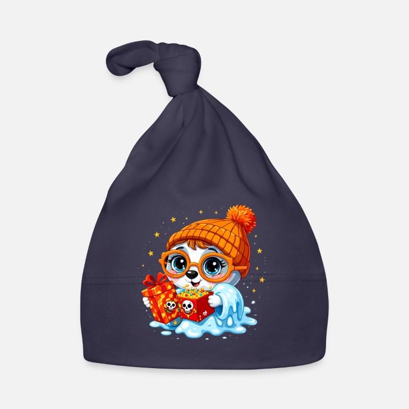 Mignon cadeau d’Halloween monstre avec pop-corn + chapeau Bonnet bio Bébé