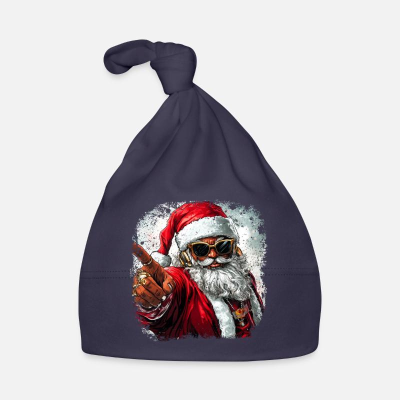 Rapper Weihnachtsmann Baby Bio-Mütze