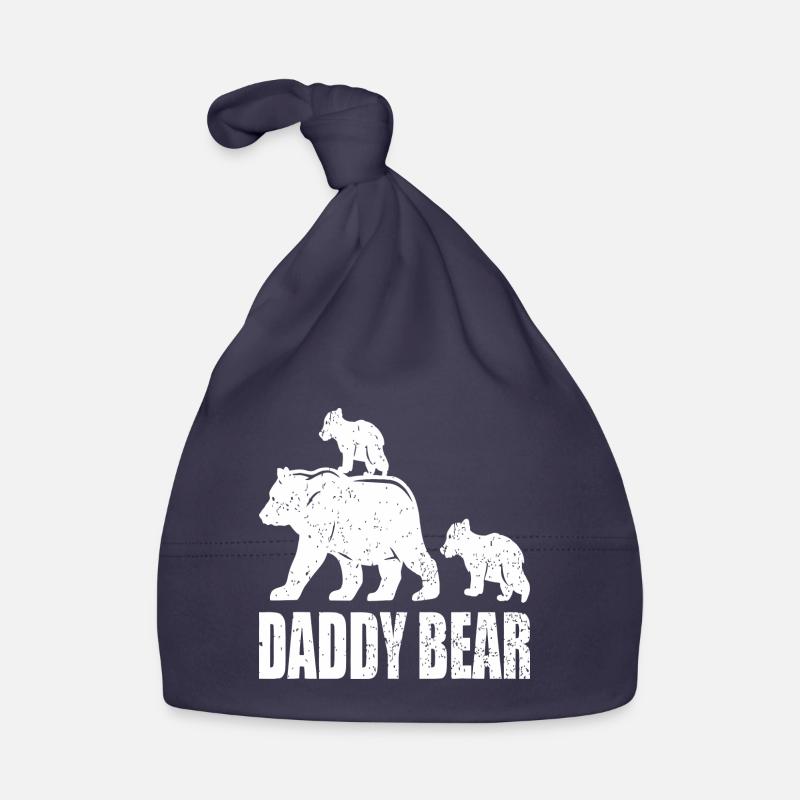 DADDY BEAR Baby Bio-Mütze
