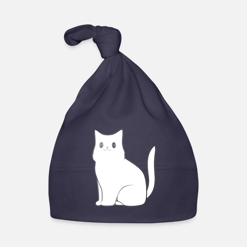 Katze Tier Symbol Haustier Baby Bio-Mütze