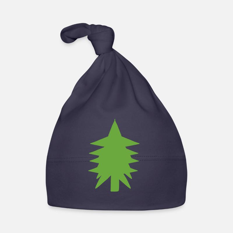 Fir tree tree natural Organic Baby Cap