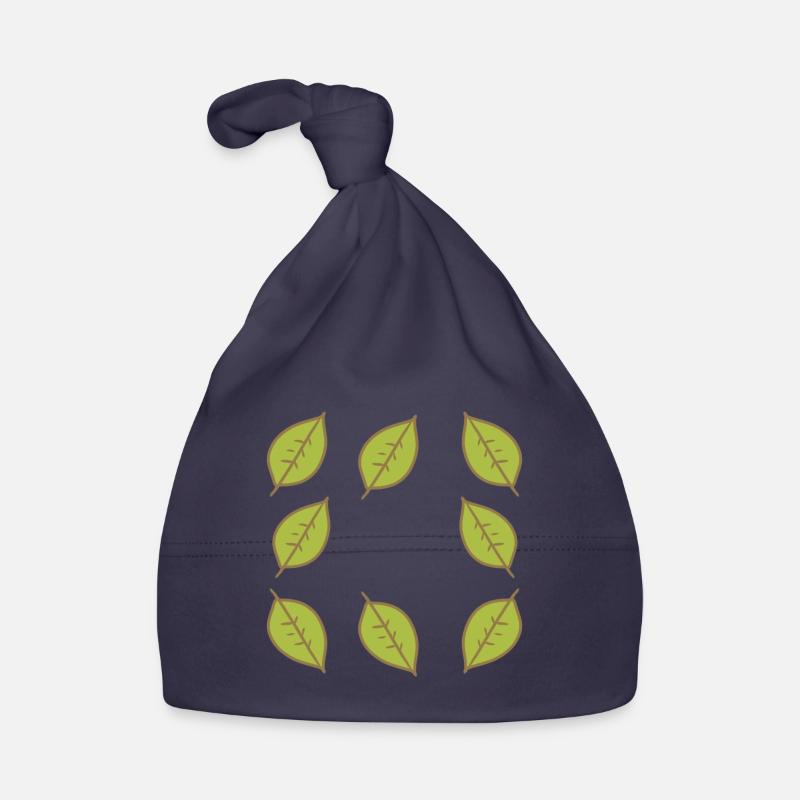 Cadre Feuille Feuilles Vert Forme Nature Bonnet bio Bébé