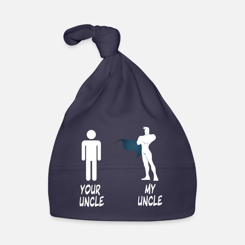 TON ONCLE - MON ONCLE - drôle de comparaison Bonnet bio Bébé