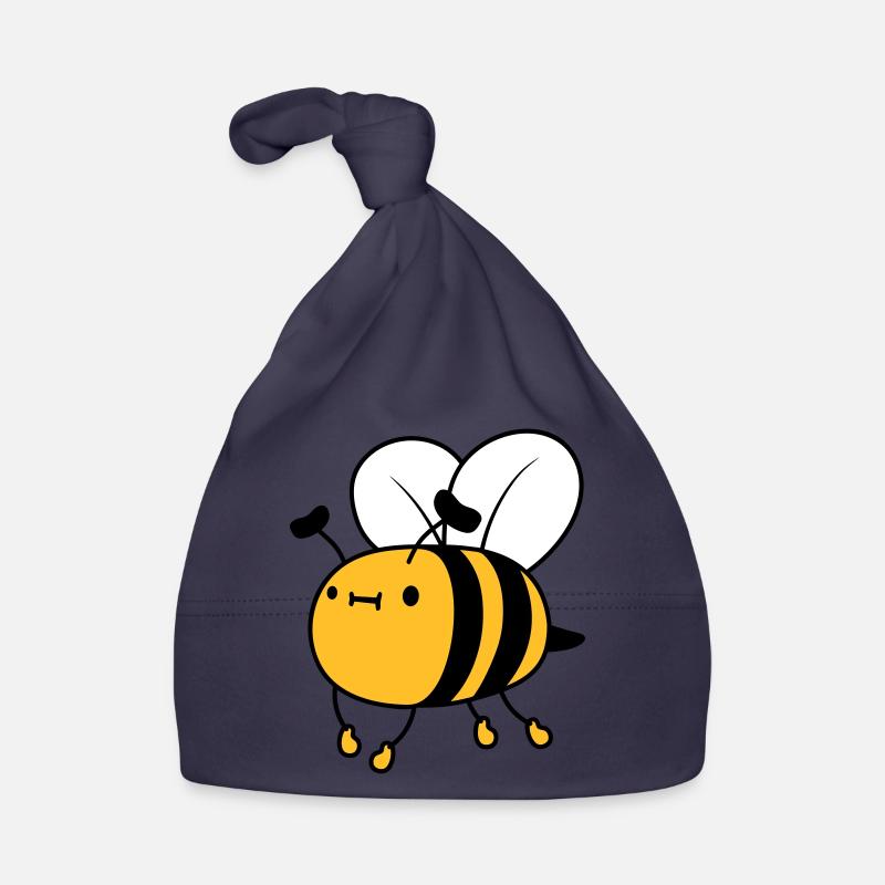 Flying cute bee Organic Baby Cap