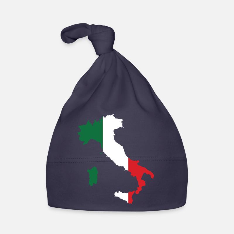 Italie Plan drapeau Bonnet bio Bébé
