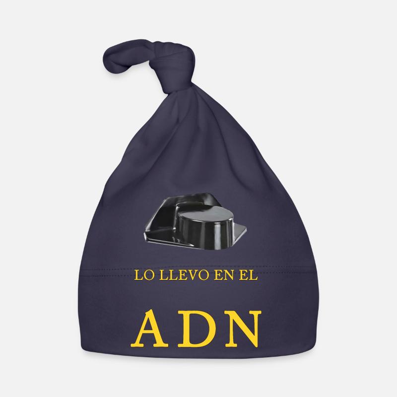 LO LLEVO EN EL ADN - Bonnet bio Bébé - marine