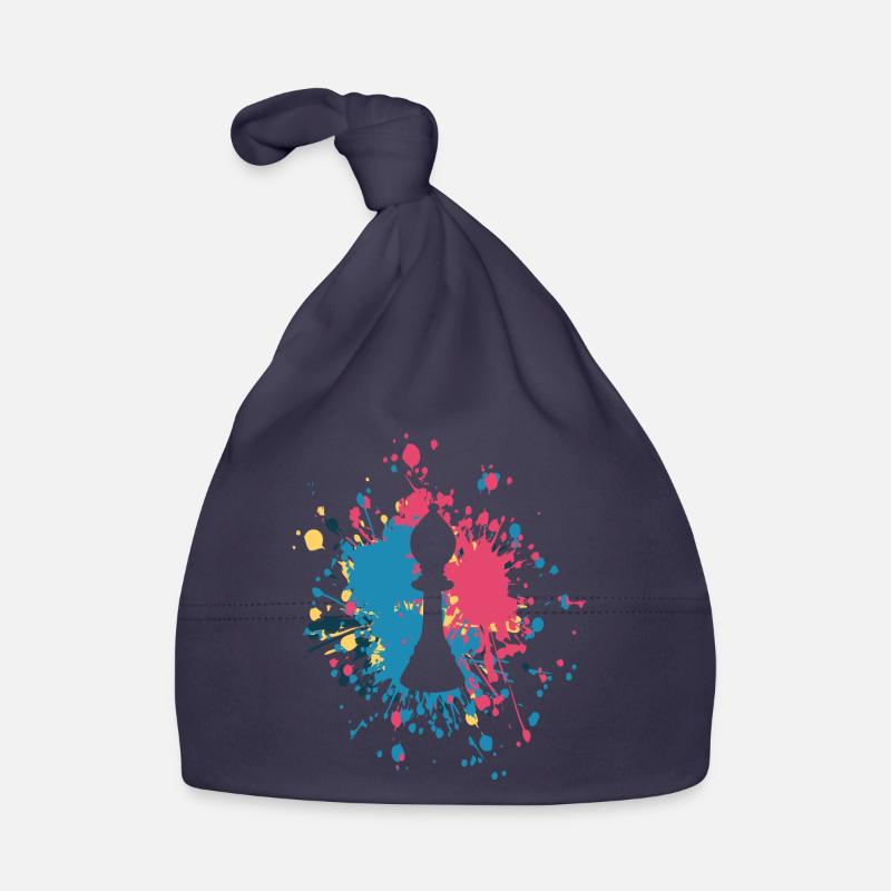 Echecs Bishop Color Splash Bonnet bio Bébé