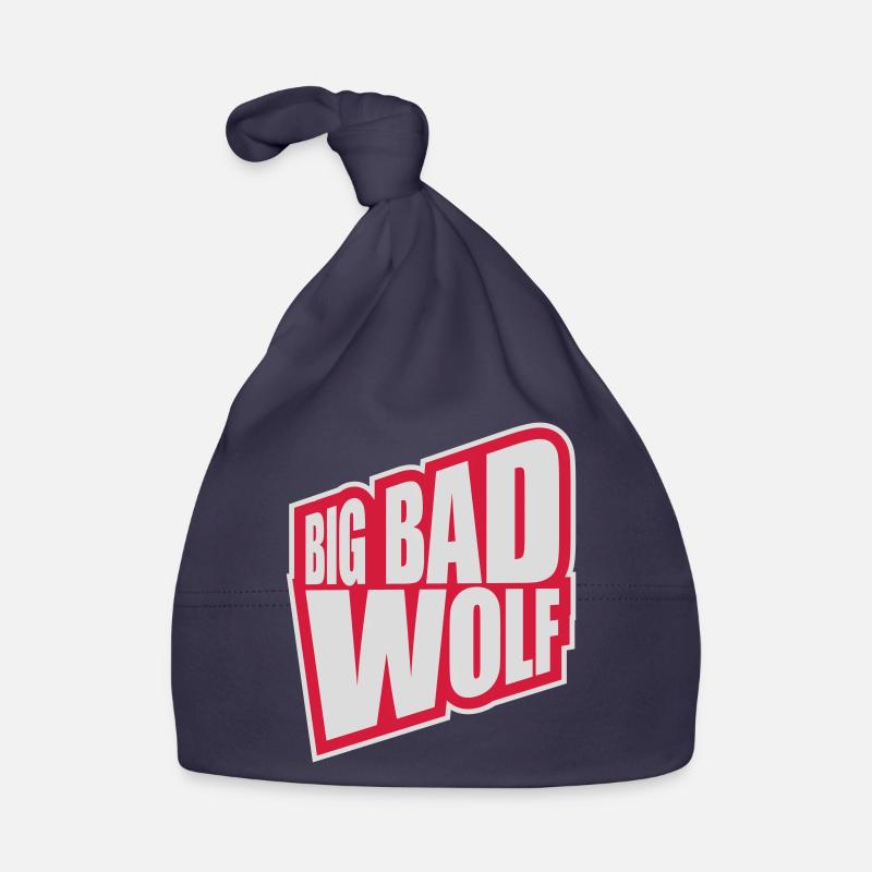 big bad wolf quote Organic Baby Cap