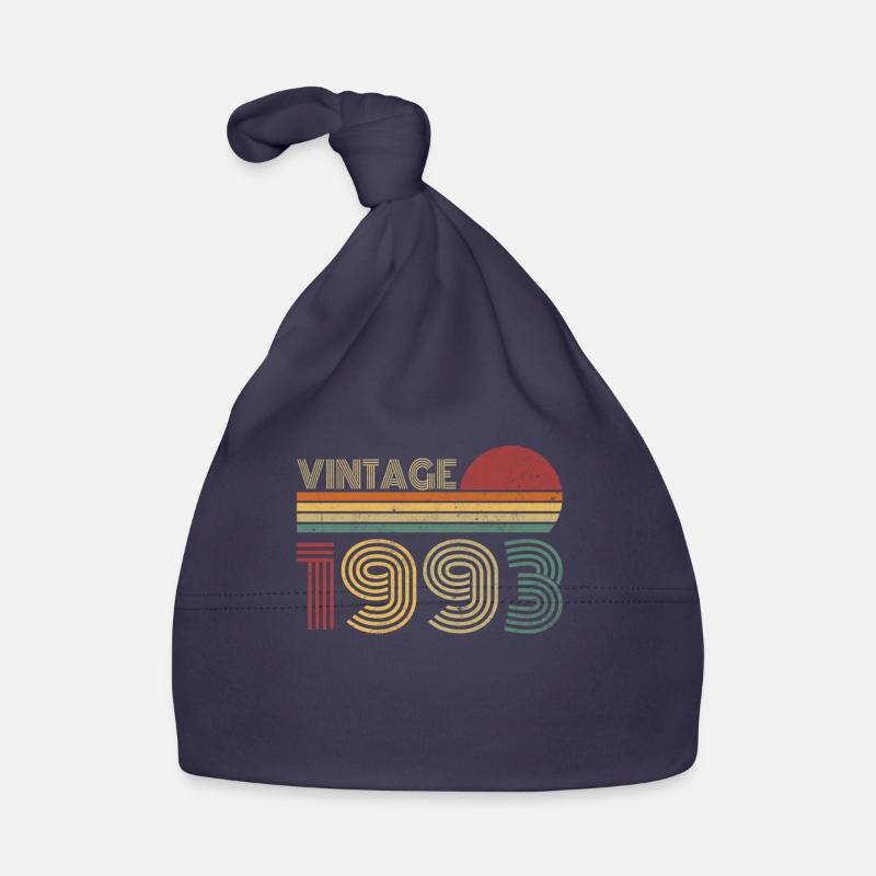 Millésime 1993 - Bonnet bio Bébé - marine
