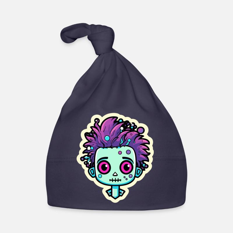 Illustration de zombie mignon Bonnet bio Bébé
