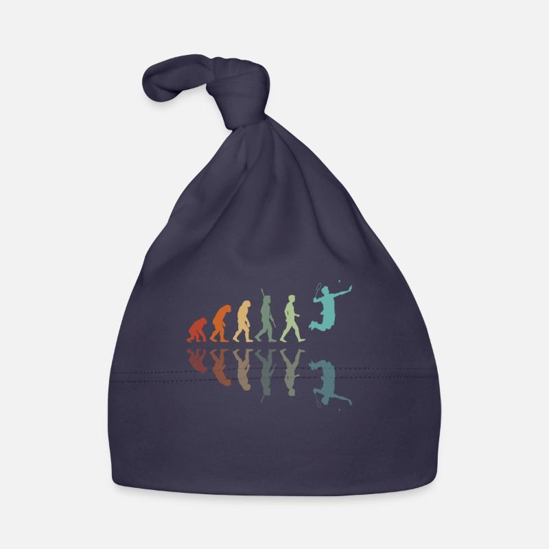 Évolution badminton - Bonnet bio Bébé - marine