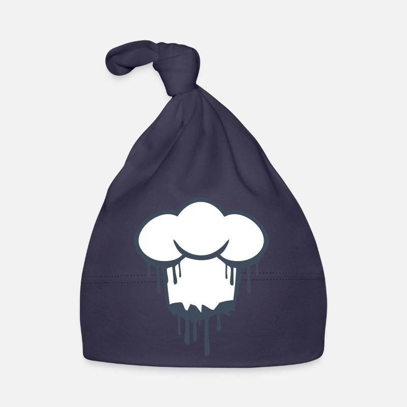 Graffiti Chef's Hat Kitchen Master Chef Cool Spray Organic Baby Cap