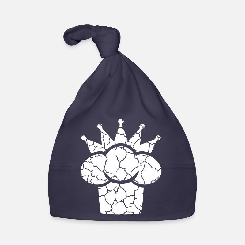 Chef's Hat Crown King Chef Kitchen Master Organic Baby Cap