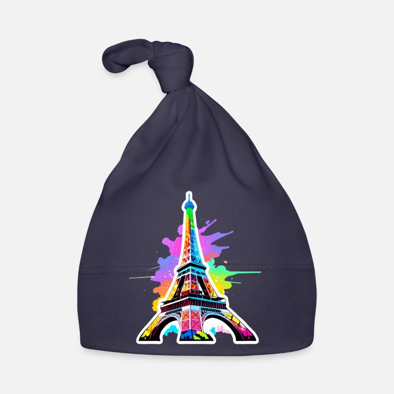 Eiffel tower #18 Bonnet bio Bébé