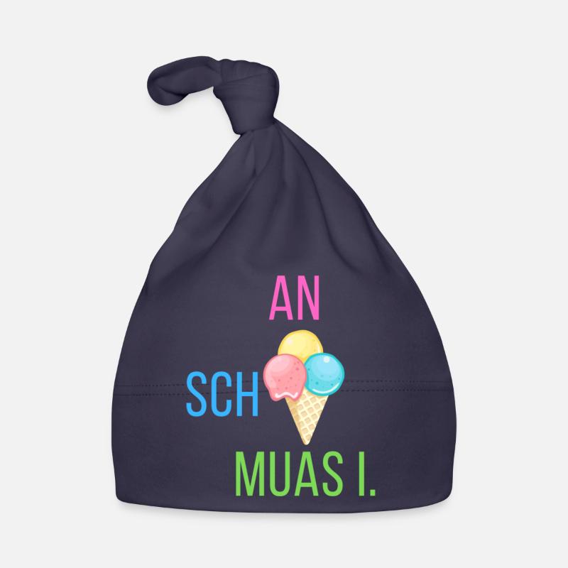 An scheiß muas i - Statement Baby Bio-Mütze