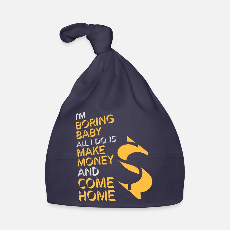 Je m’ennuie bébé, tout ce que je fais, c’est gagner de l’argent en rentrant à la maison Bonnet bio Bébé