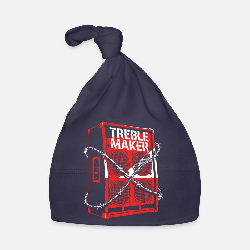 Treble Maker Musique Jeu de mots Techno Rave Bonnet bio Bébé