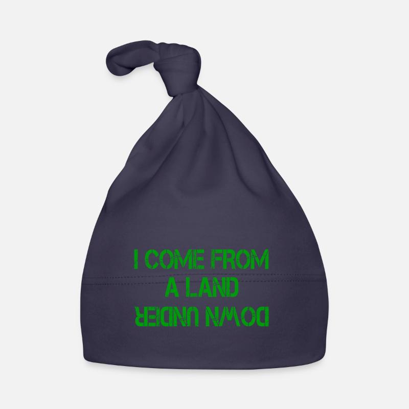 JE VIENS D’UN PAYS D’EN BAS Bonnet bio Bébé