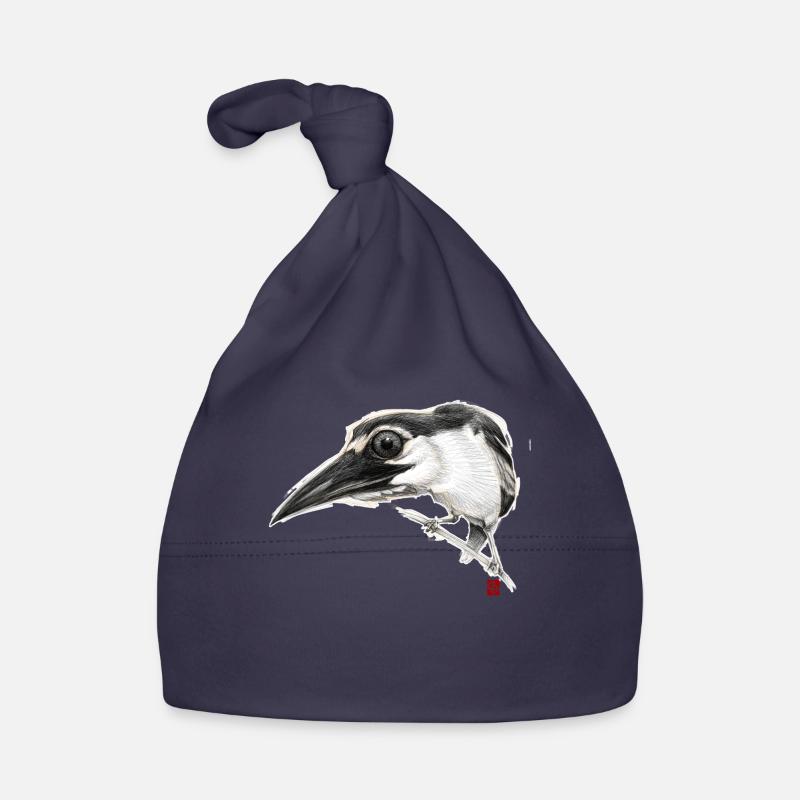 Sketchy Oiseau #01 Bonnet bio Bébé