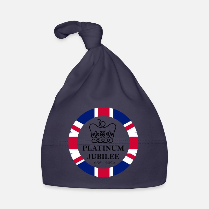 Platinum Jubilee - British Queen Monarchy 2022 Organic Baby Cap